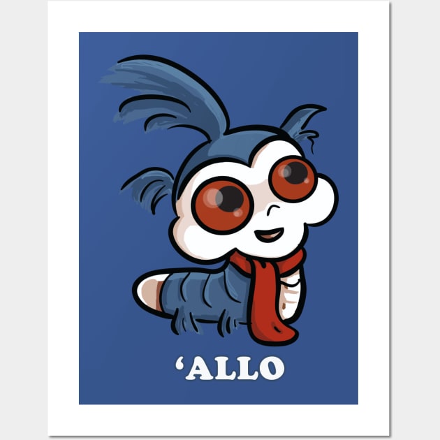 'Allo Wall Art by GummiMonkey